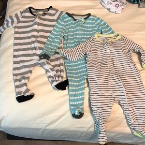 Infant footie pajamas